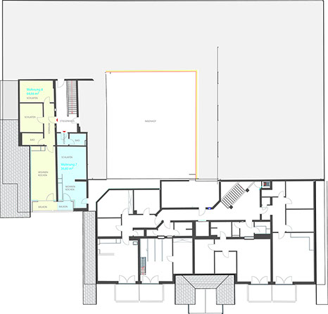 Freienwohnung Uebersicht Dachgeschoss | Häuplhof Attersee