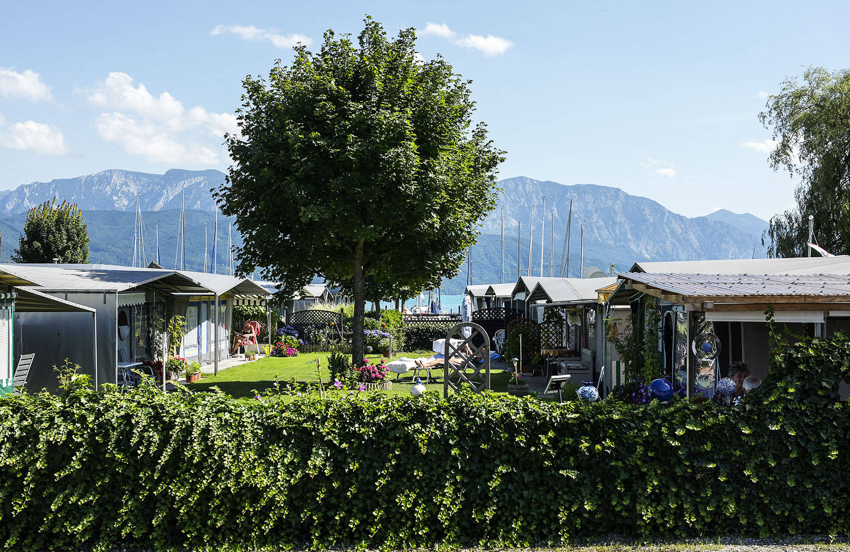 Seglercamp im Häuplhof direkt am Attersee