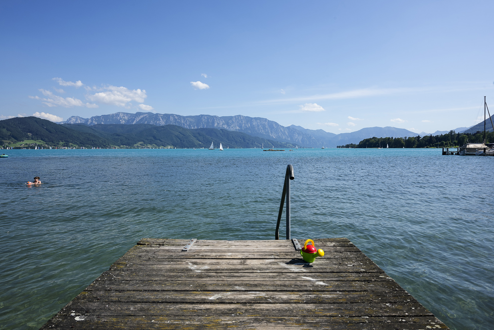 Traumhafte Lage direkt am Attersee - der Häuplhof